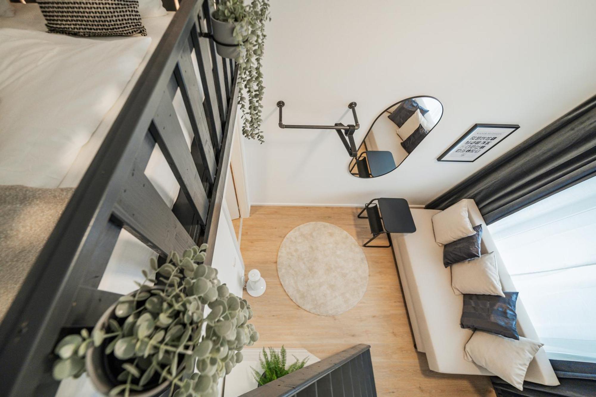 Vierbettzimmer mit Gemeinschaftsbad